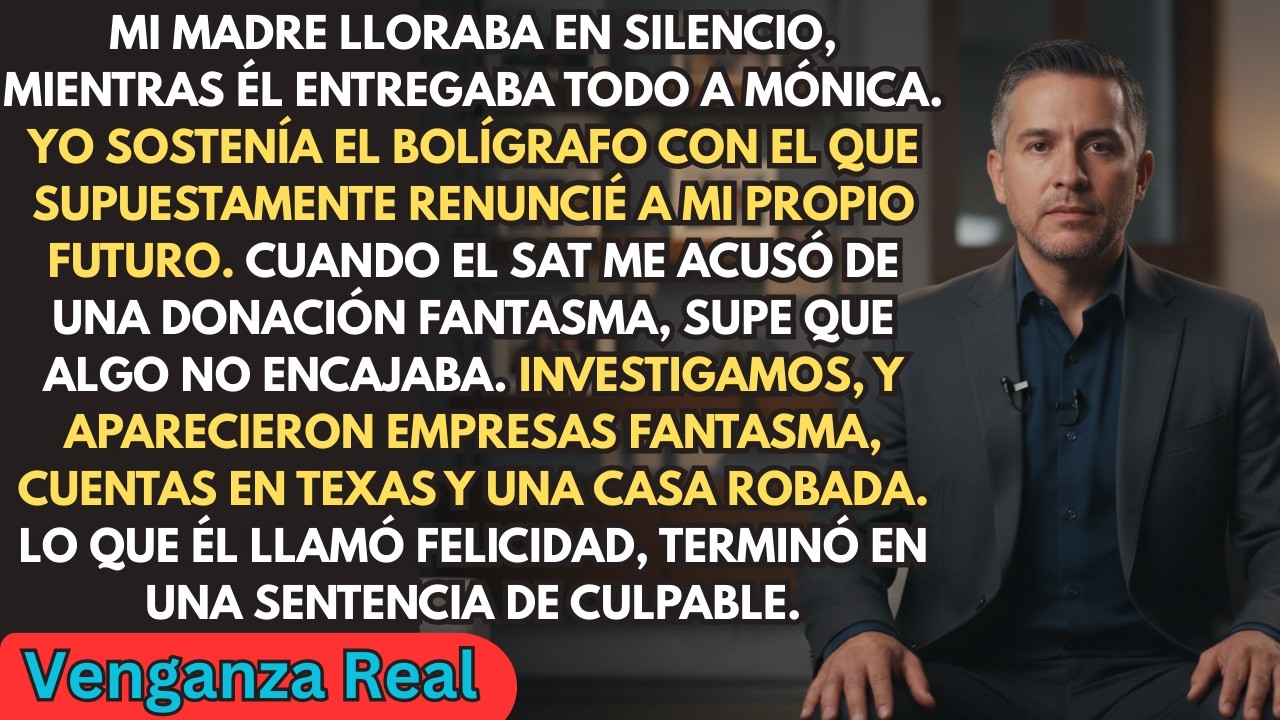 MI PADRE ME ROBÓ TODO EN LA NOTARÍA… PERO UNA DECLARACIÓN FISCAL LO HIZO CAER