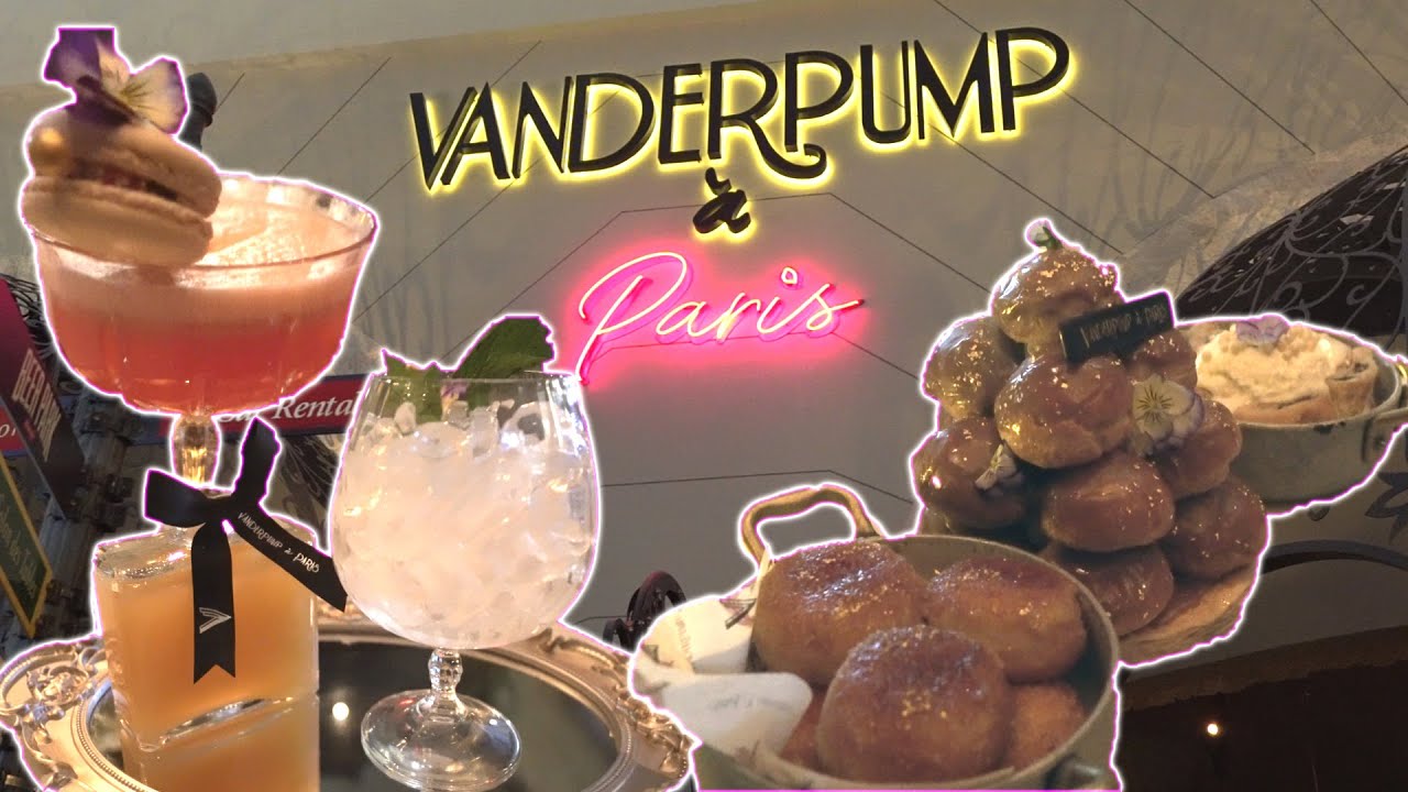 Vanderpump, Paris Hotel | FANCIEST DRINKS I've Ever Seen!
