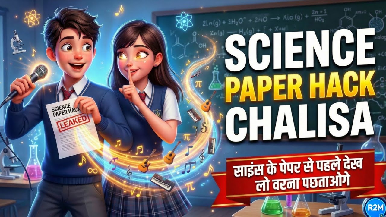 Science Paper Hack Chalisa 🎵🔥 | Class 10 Science Strategy and Trick | 25 Feb Board Exam