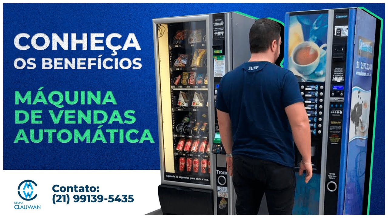 Máquina de Venda Automática - Conheça os Benefícios para seu Negócio