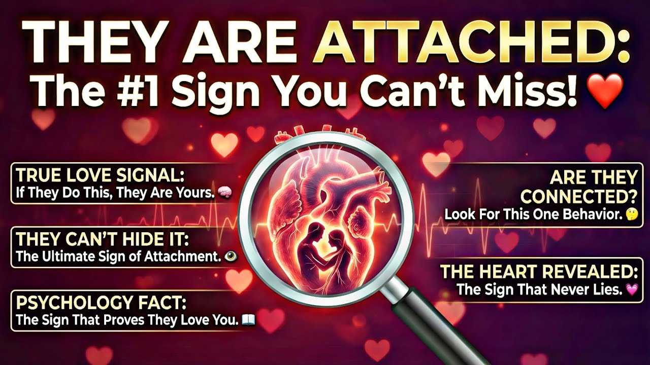 🔴The Ultimate Sign of True Attachment: They Can't Hide This From You 👁️💓