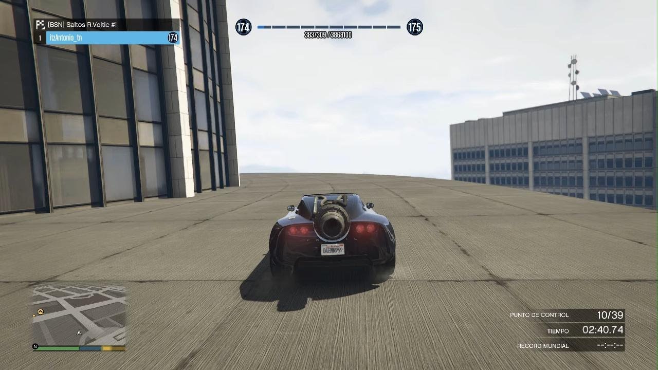 LA CARRERA MÁS COMPLICADA CON EL ROCKET VOLTIC EN GTA 5 ONLINE