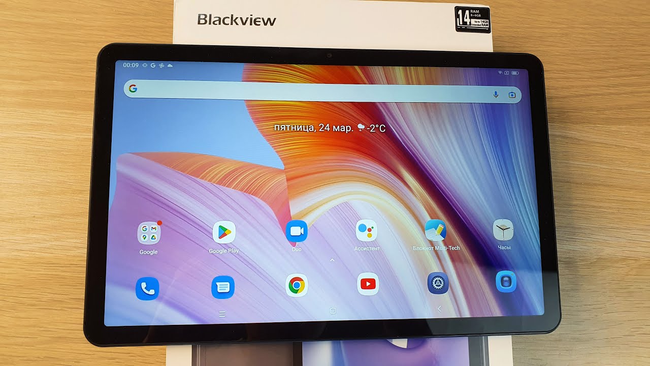 BLACKVIEW TAB 16 - МНОГО ПАМЯТИ ЗА НЕБОЛЬШИЕ ДЕНЬГИ!