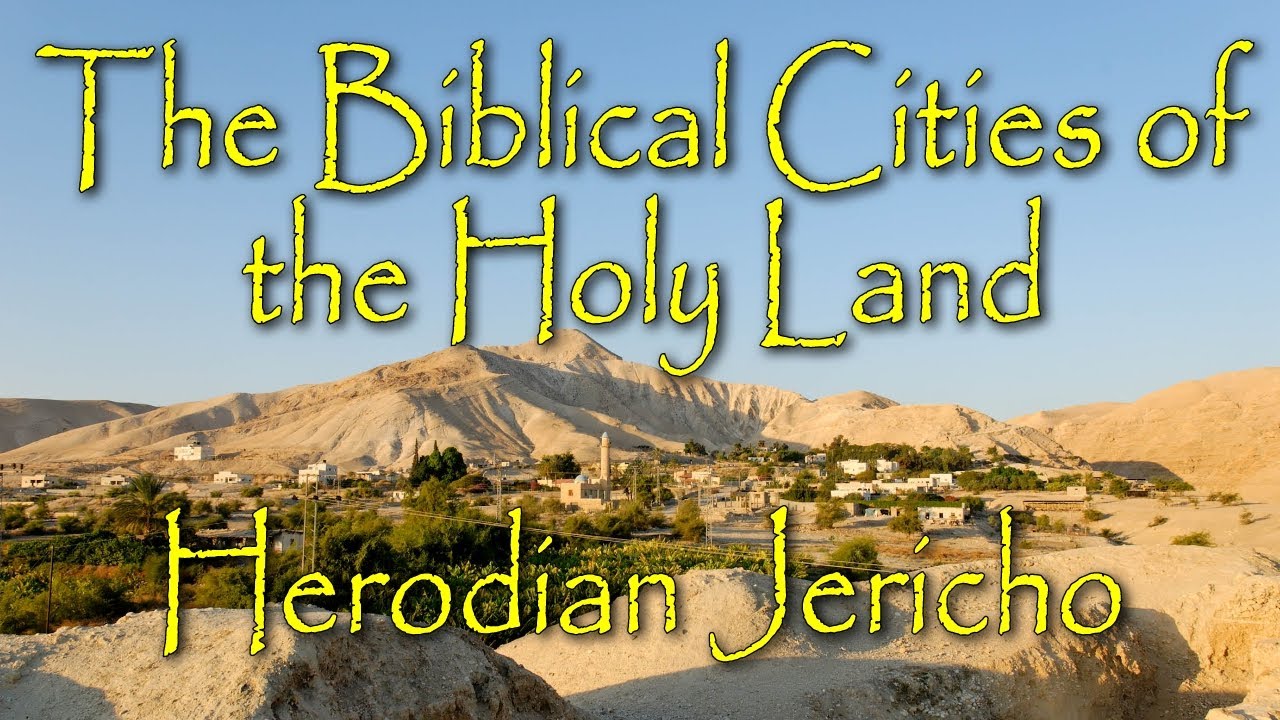 The Biblical Cities of the Holy Land: Herodian/NT Jericho: Winter Palace of Herod the Great