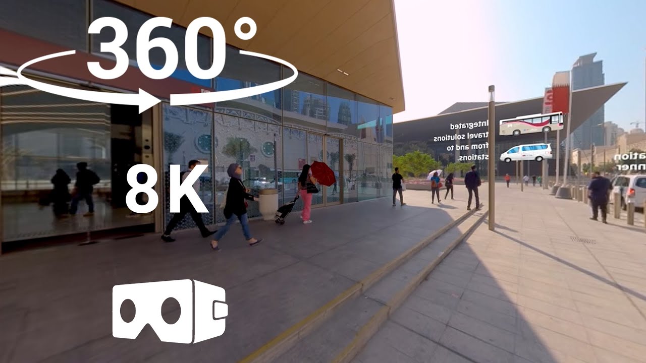 Qatar Rail Traveler Experience  - 8K 360° Virtual Reality Walk Through