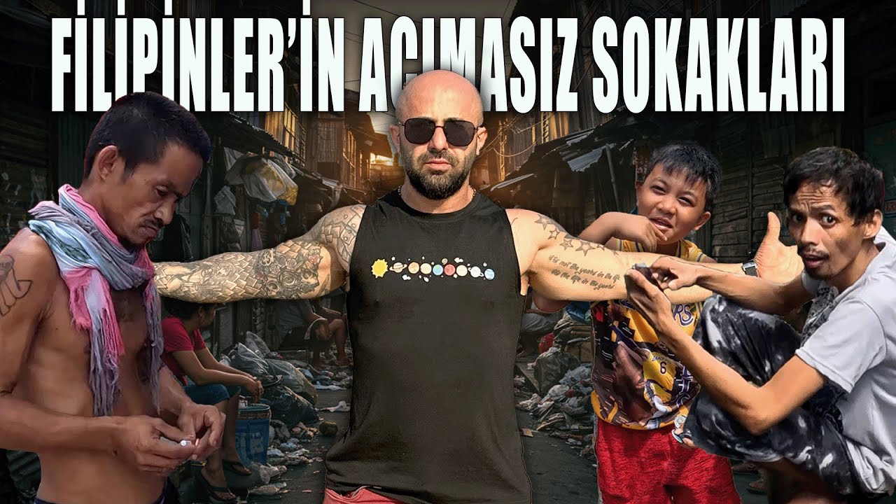 FİLİPİNLERİN EN T*HLİKELİ MAHALLESİ l SOKAKTA DOĞAN HAYATLAR