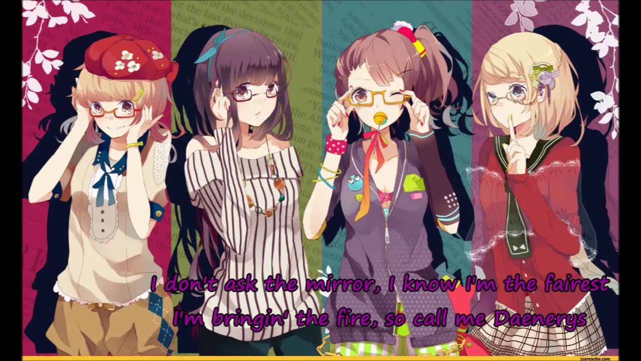 Little Mix - Down & Dirty Lyrics [NIGHTCORE]