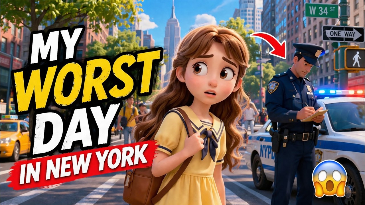 My New York Nightmare | Easy English Listening Practise A2 Level