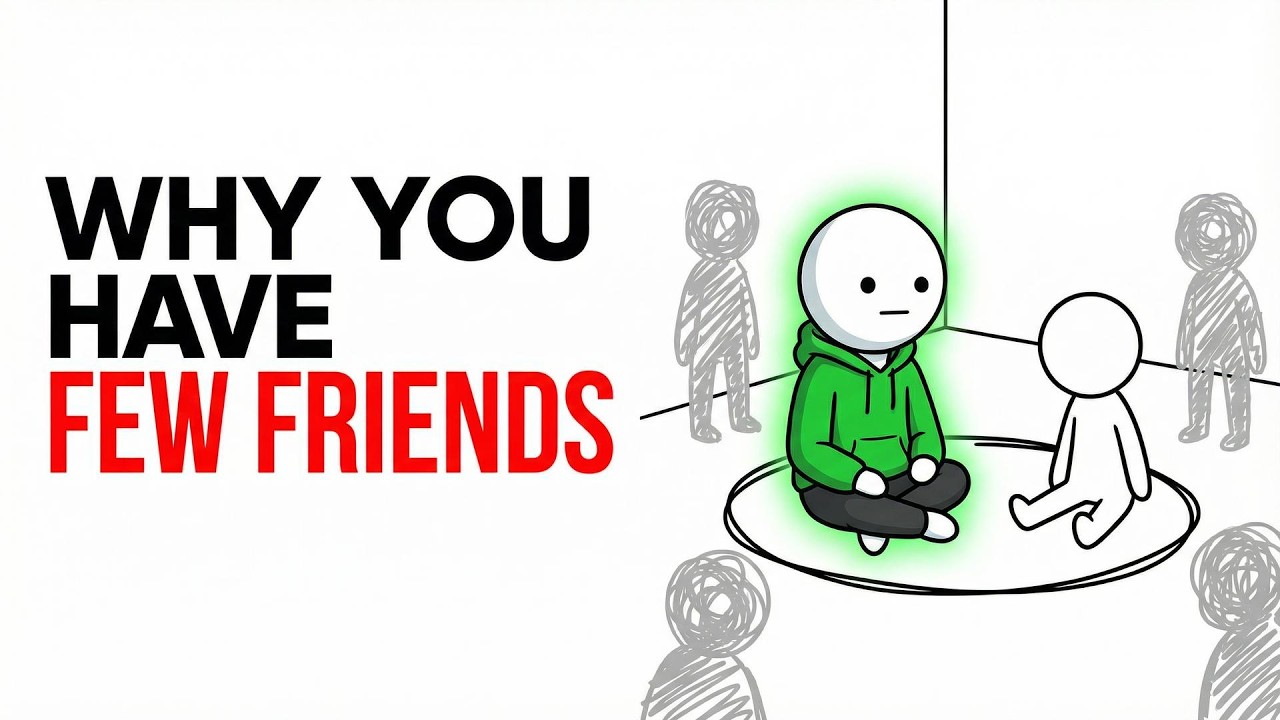 People Who Keep Few Friends Usually Have This in Common
