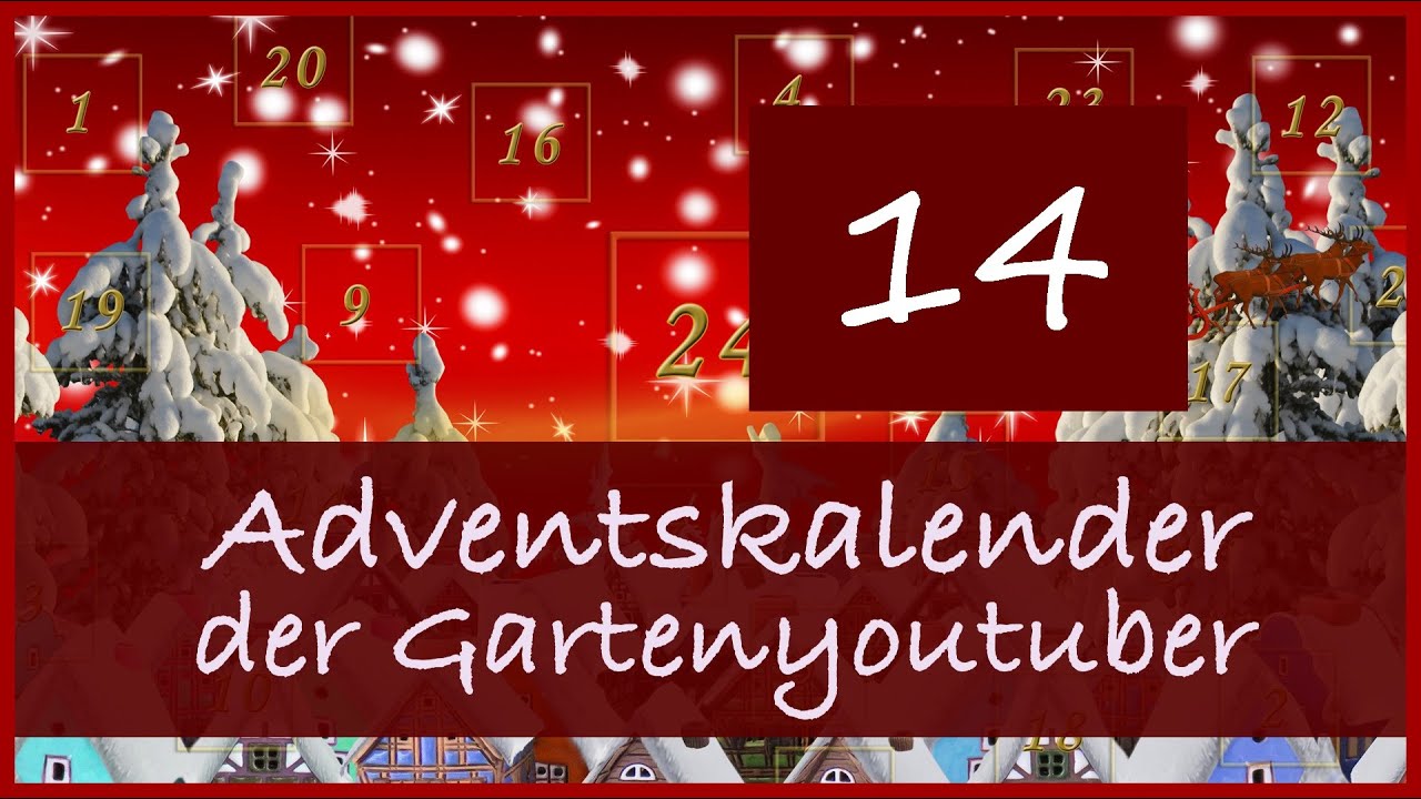 Adventskalender der Gartenyoutuber 2025 T&ouml;rchen 14 | Garteneinkochfee