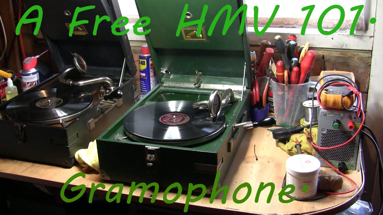 Граммофон HMV 101