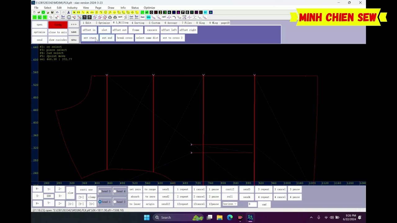 Hướng dẫn thao tác cơ bản tạo mẫu cắt rập trên phần mềm cắt rập Xiao