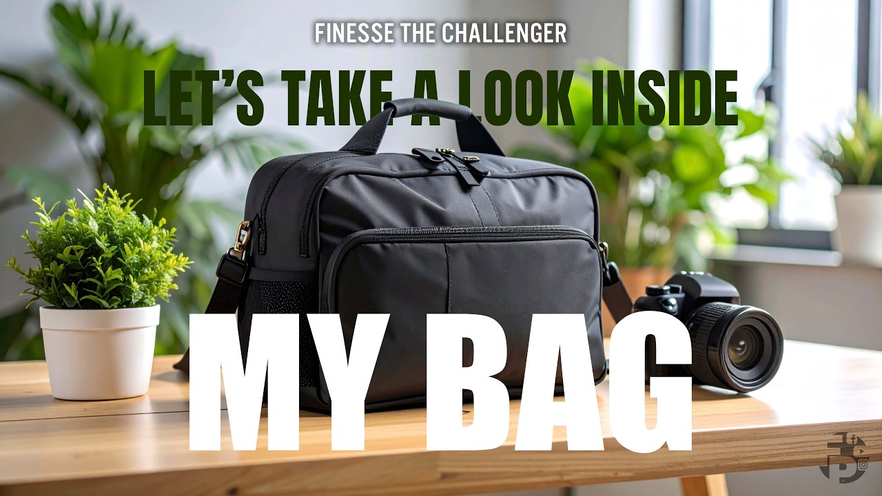 Let's Take A Look Inside My Bag. What recording equipment do you really need?