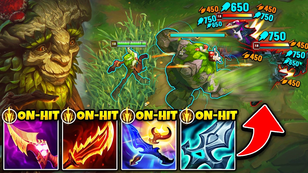 ON-HIT IVERN IS 100% BROKEN! TURN DAISY INTO A LITERAL HYPER CARRY WHO CAN 1V5!
