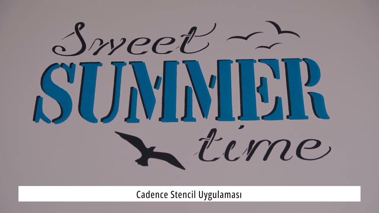 CADENCE Stencil Nasıl Uygulanır?