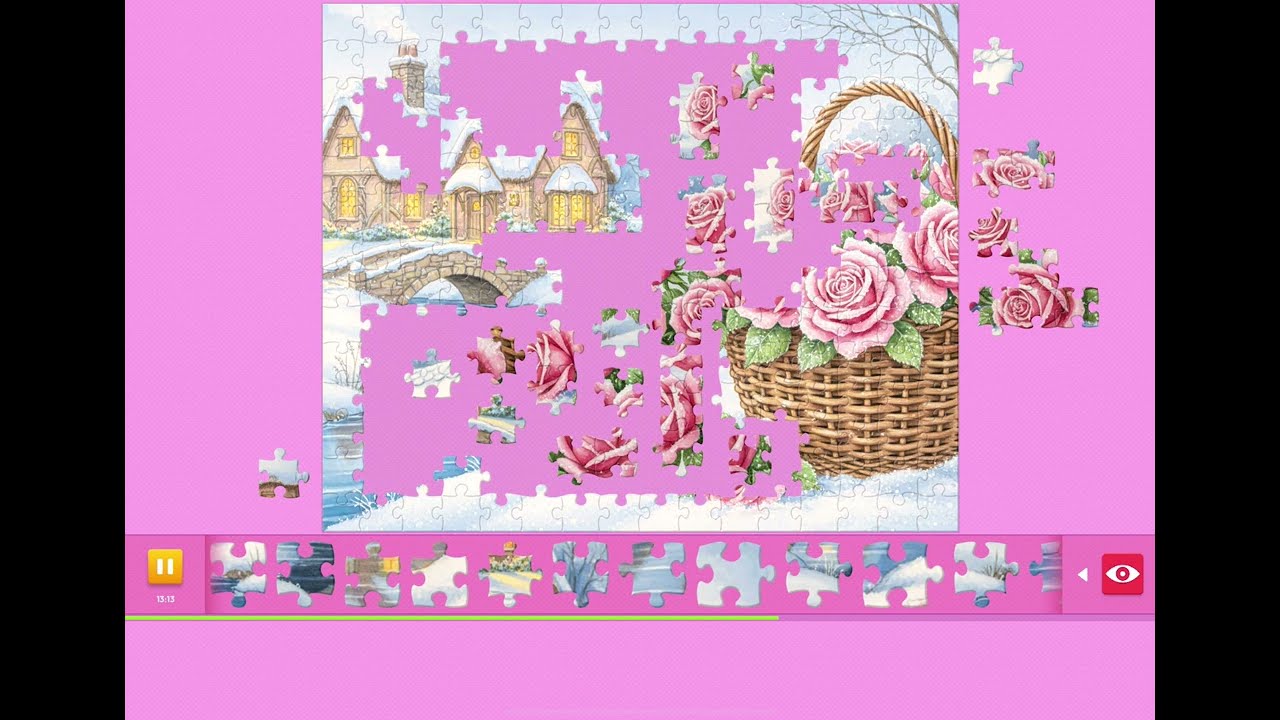 34. 1 Hour Deep Focus Music with Nature Sounds | Relaxing Puzzle Video for Studying & Work