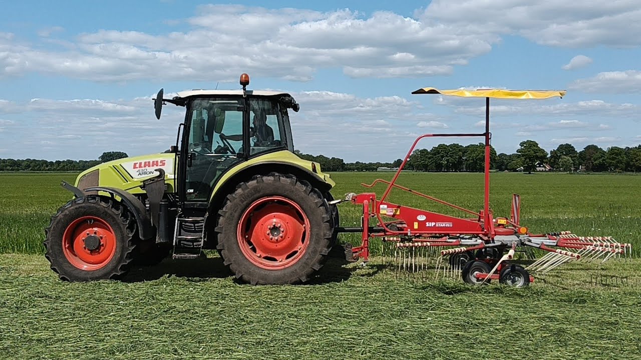 Gras oogst bio boer Brunnekreef