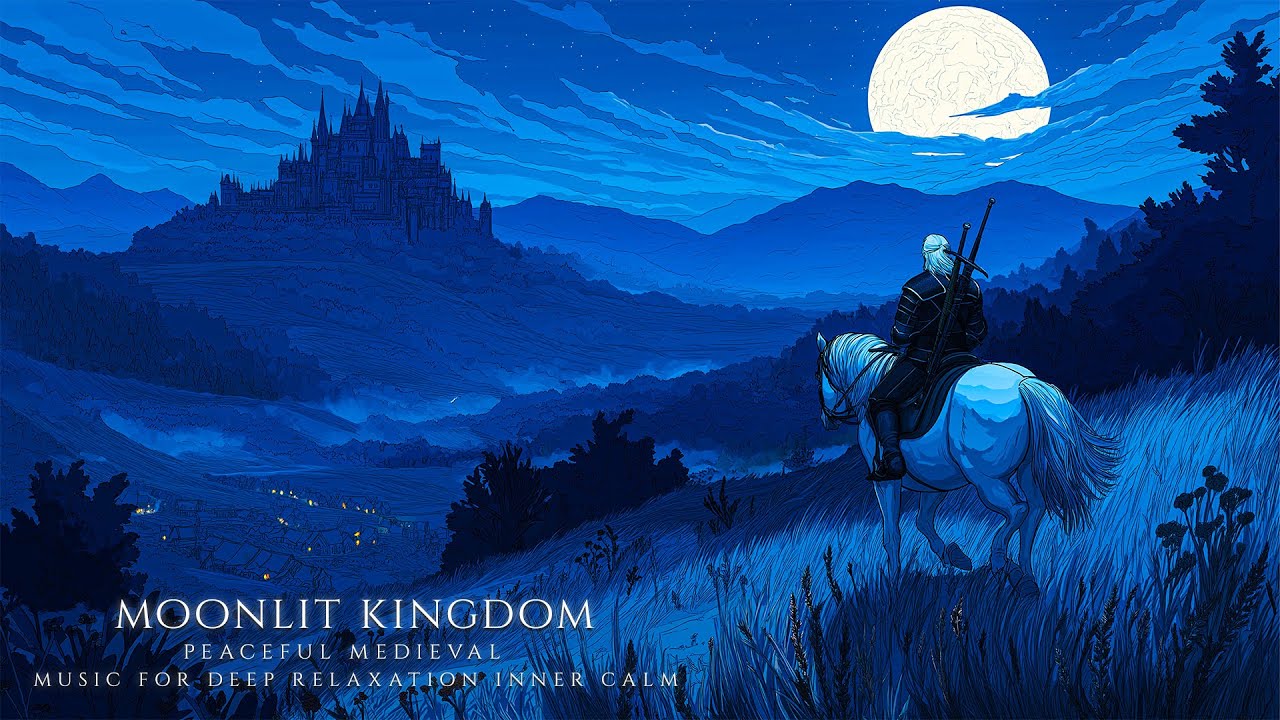 Moonlit Kingdom | Peaceful Medieval Music for Deep Relaxation & Inner Calm