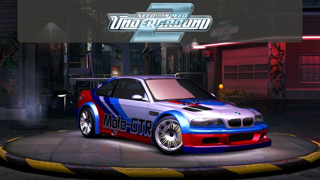 NFS Underground 2 - BMW M3 GTR (NFS Most Wanted 5-1-0 Razor's Car) Tuning & Customization