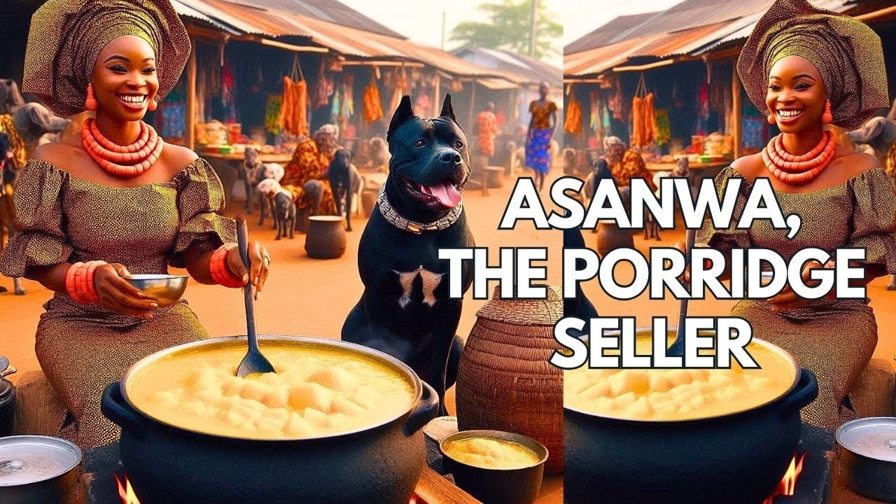 Asanwa,The Greedy Porridge Seller... #folklore #africanfolktales #story
