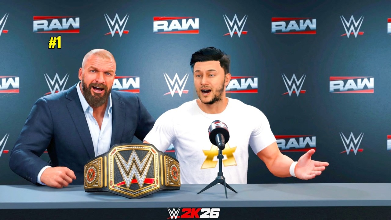 WWE 2K26 My Rise - Rocky's Journey Begins #1
