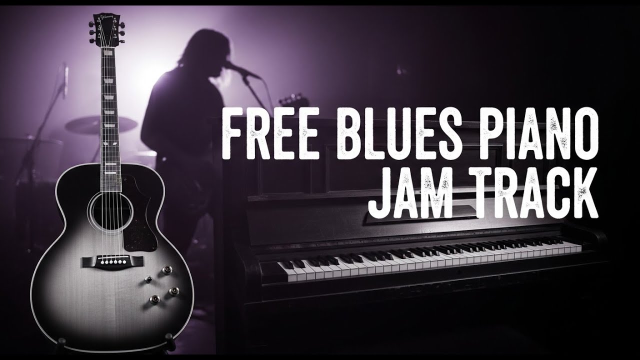 Master the Groove Piano Backing Track Key of E for Unstoppable Blues Guitar Rhythms