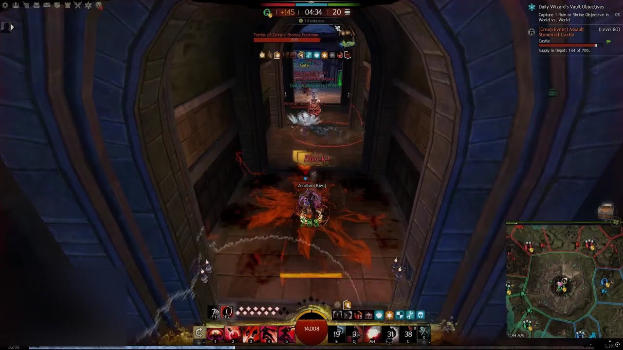 GW2 WvW Thief Roaming & Farming Bm Initiators 길드워2 키위 전장