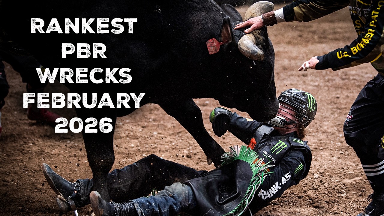 8 SECONDS OR TOTAL CHAOS! The Rankest Bull Riding Wrecks of February 2026