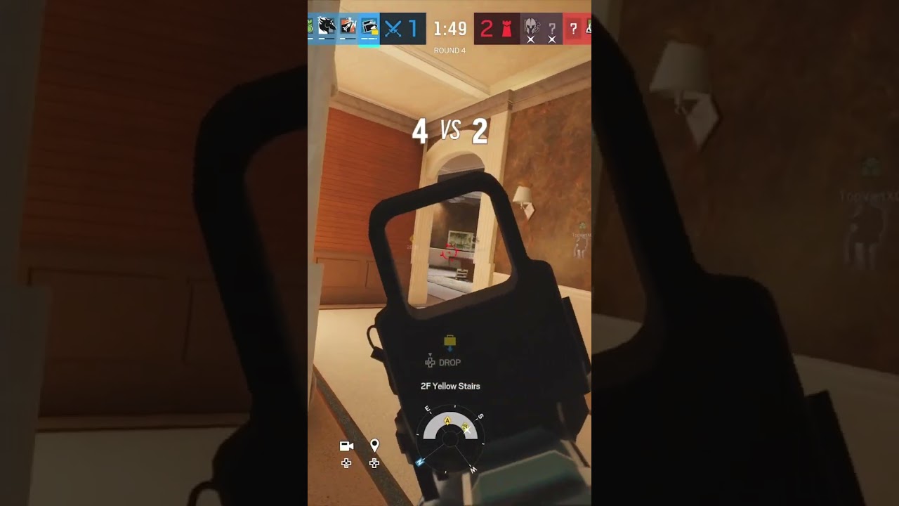 I was in a panic #r6s #rainbowsixsiege #6siege #r6siege #tomclanysrainbowsixsiege #r6 #rainbowsix ￼
