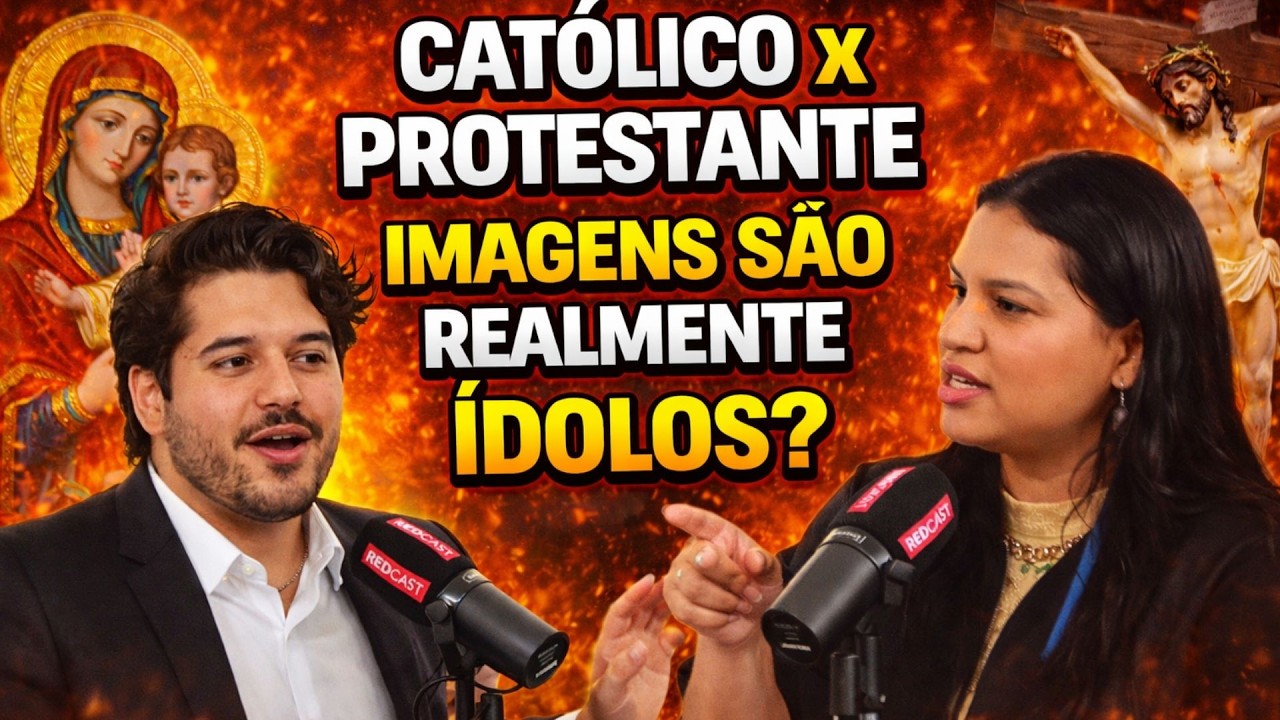 UM CATÓLICO X 19 EVANGÉLICOS: O NOVO TESTAMENTO proíbe IMAGENS?
