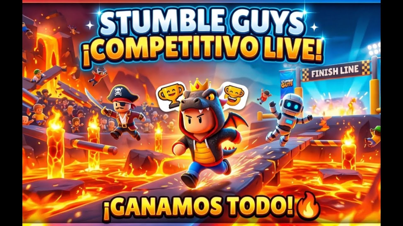 STUMBLE GUYS EN COMPETITIVO