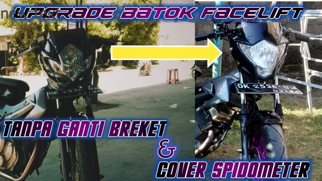 cara pasang batok Satria fu facelift ke Satria Fu Barong || tanpa ganti breket dan cover spido 😎🔥ezz