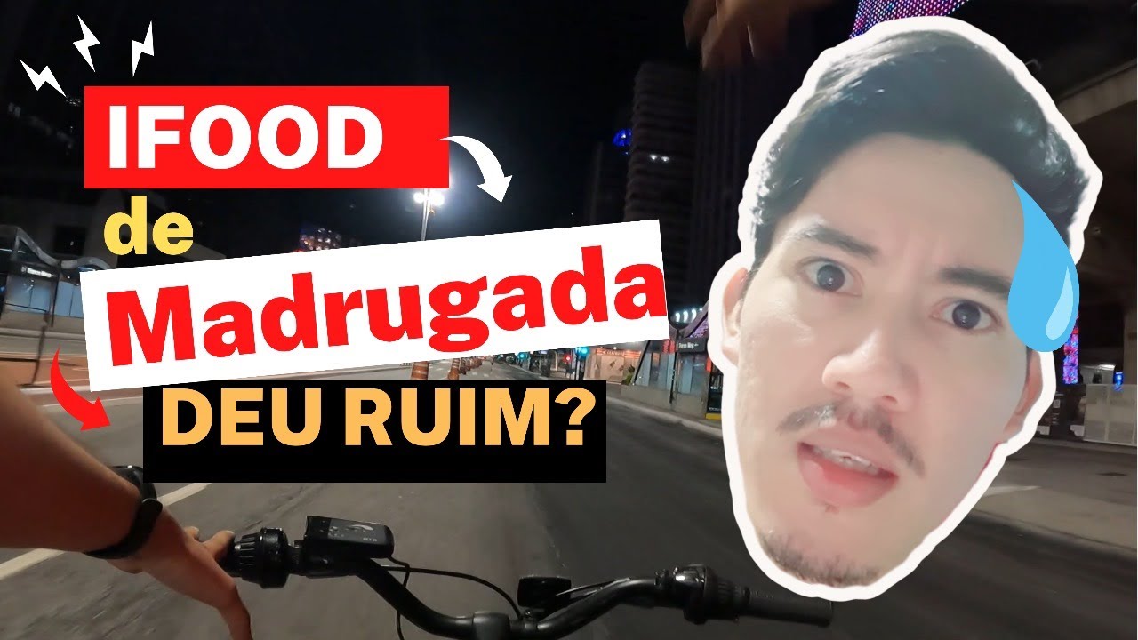 ENTREGAS NO IFOOD DE MADRUGADA NA AV. PAULISTA | BIKE