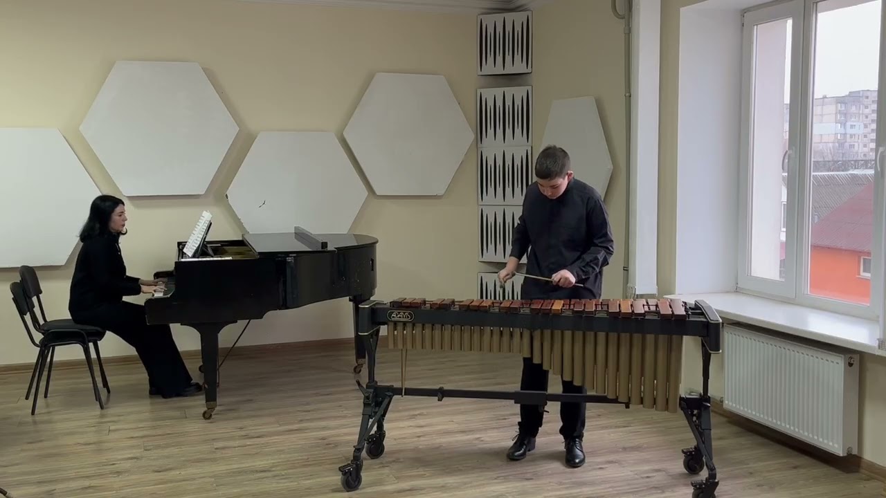 Й.С.Бах концерт ля мінор І частина