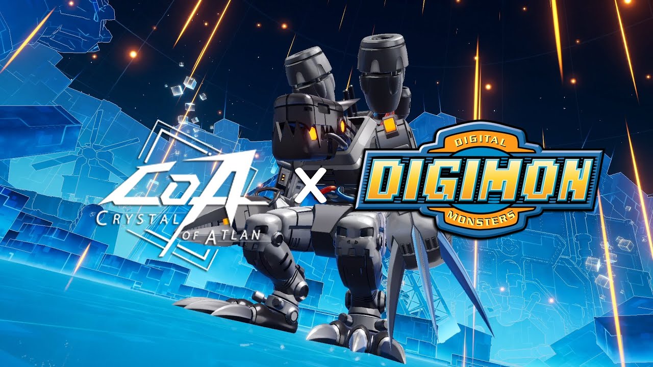 CoA x Digimon Collab | Crystal of Atlan