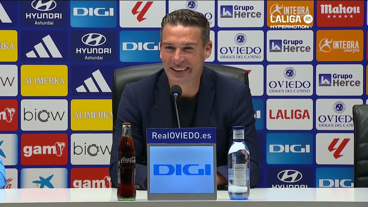 Rueda de prensa Real Oviedo vs FC Andorra