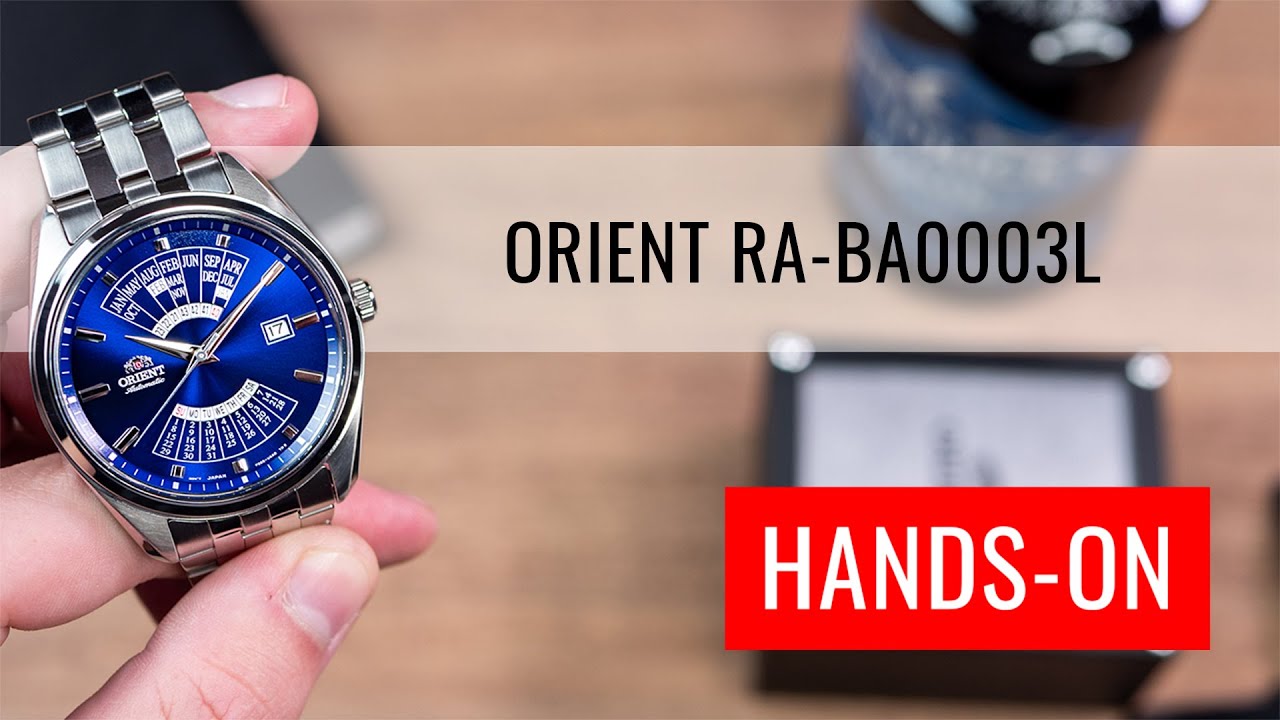 HANDS-ON: Orient Contemporary Multi-Year Calendar Automatic RA-BA0003L