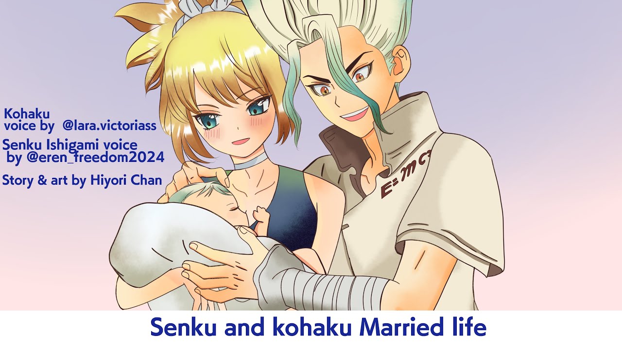 Dr stone  Senku X kohaku married life