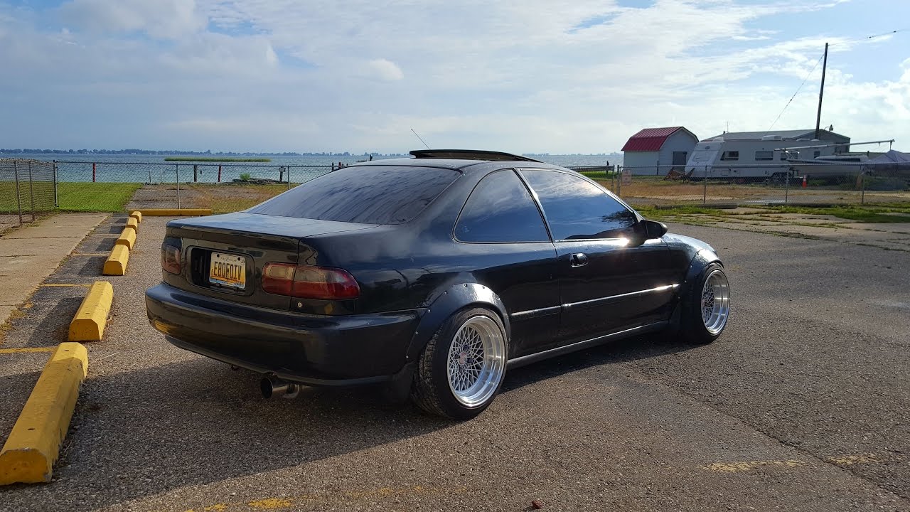 Vinyl Wrap and Cleanup | EG Civic