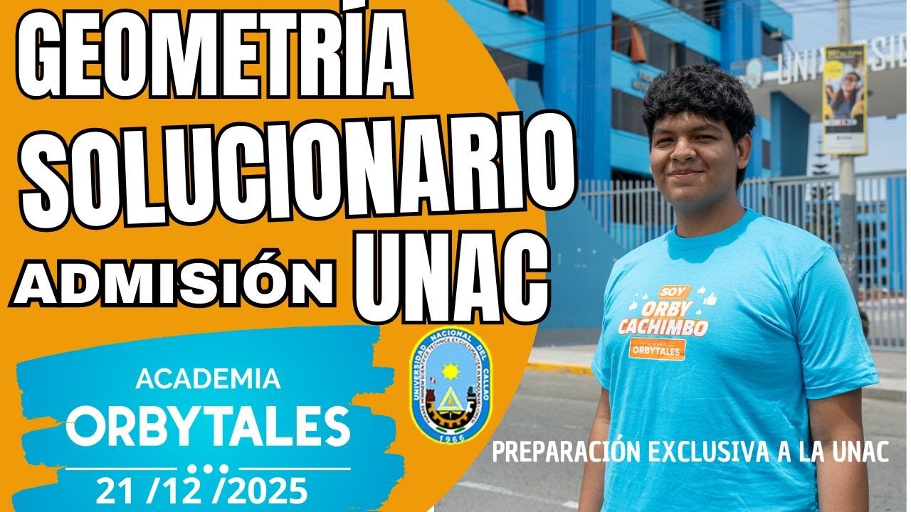 SOLUCIÓN EXAMEN ADMISIÓN UNAC 25II