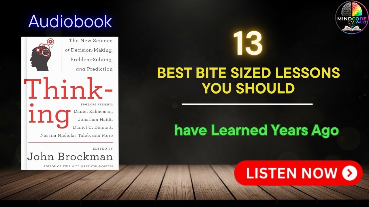 Thinking: 13 Best Bite Sized Lessons You Should have Learned Years Ago #Thinking #MentalModels #grow
