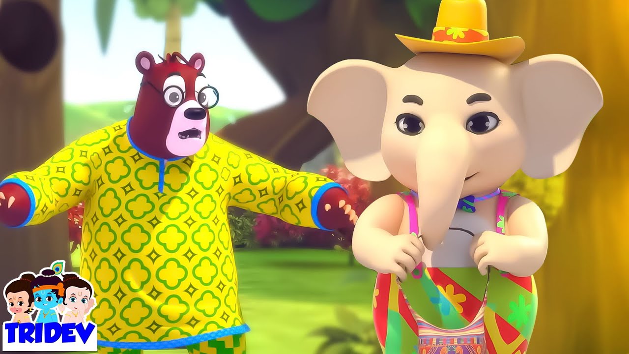 Bhola Bhalu, भोला भालु, Titli Rani + Popular Hindi Rhymes by Tridev