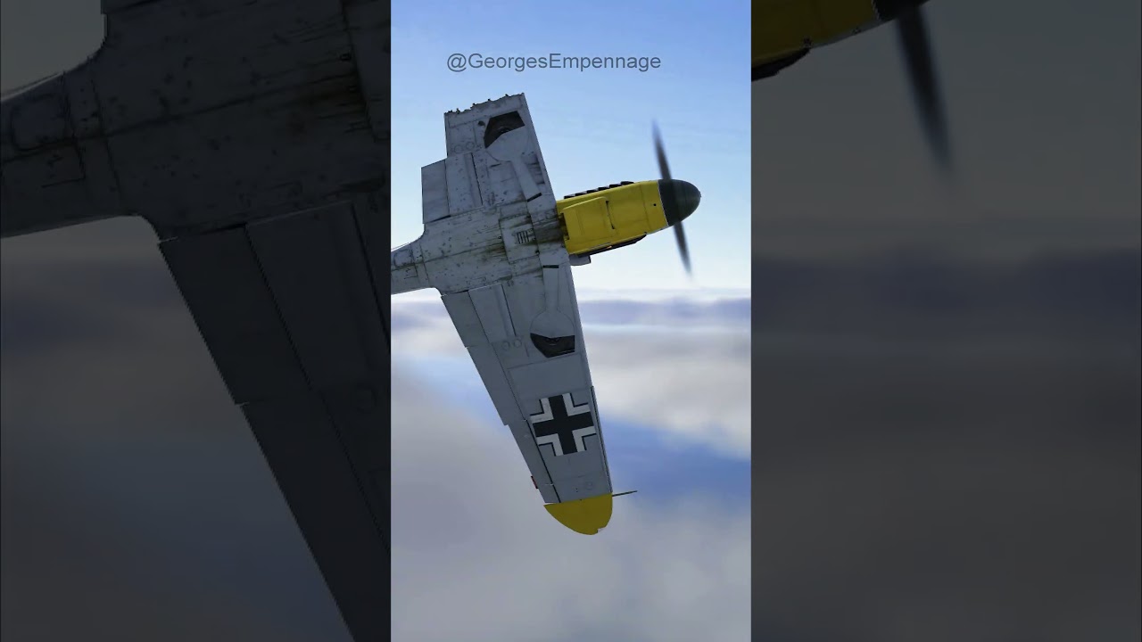 The merge: The Hawker Hurricane Mk IIc and the Messerschmitt Bf 109 F2 were adversaries in WW2