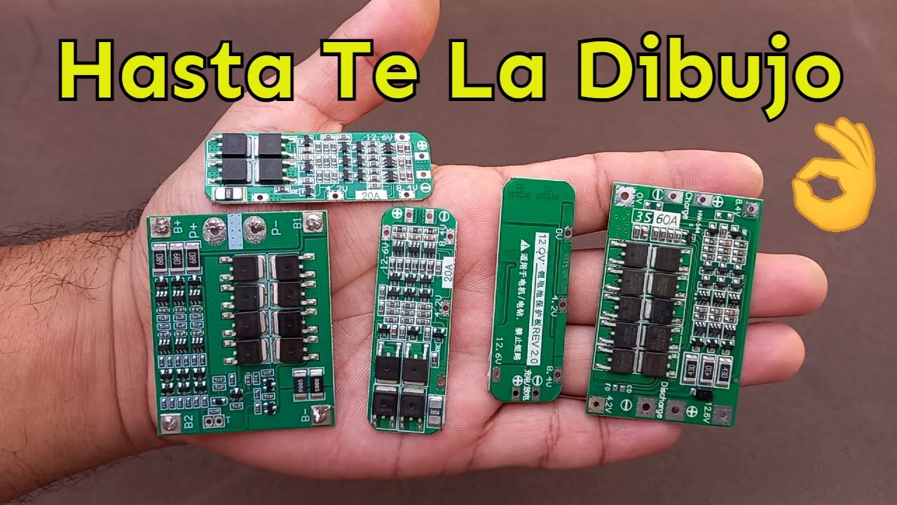 Como Conectar BMS 3S 12V Modulo Protector De Carga Para Baterias De Litio 18650