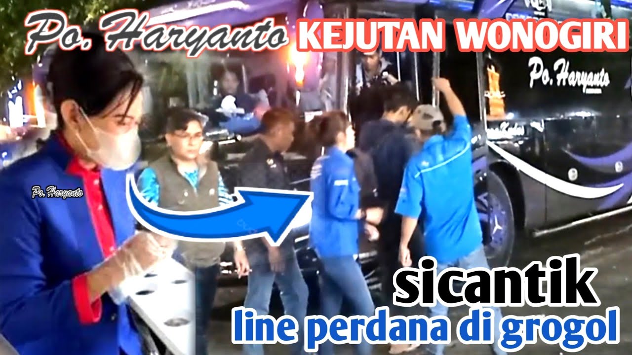 KEJUTAN PO HARYANTO WONOGIRI KASIH PRAMUGARI,LINE PERDANA TERMINAL GROGOL
