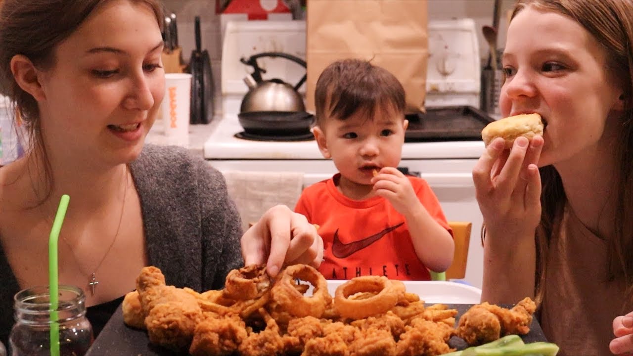POPEYES - CHICKEN NUGGETS, DRUMSTICKS, ONION RINGS & FRIES