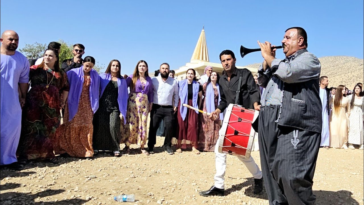 P1 جمايا شيخ مند ديلانا ملا دوهلا وزرنا .cemaya şêx Mend li çayê Şingalê 