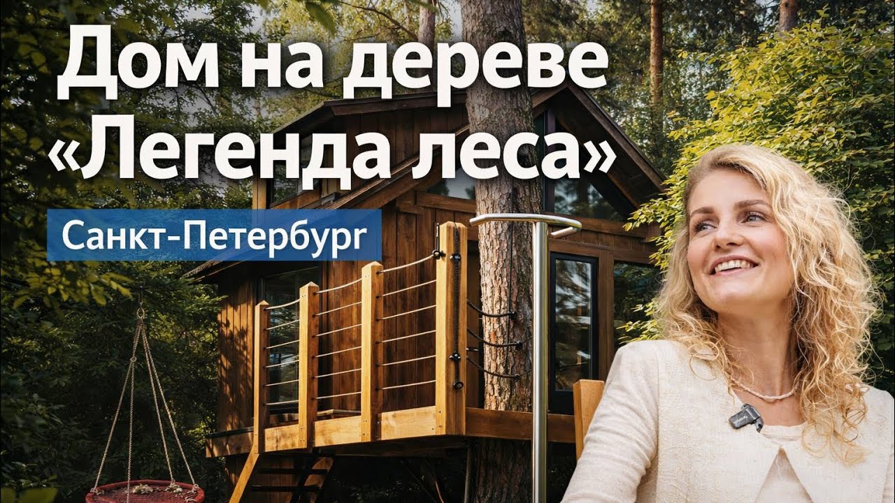 Дом на дереве «Легенда леса» | Санкт-Петербург