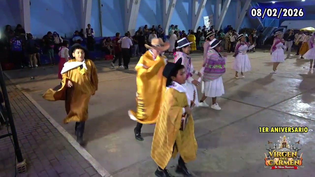 1ER ANIVERSARIO VIRGEN DEL CARMEN DE VILCAS HUAMAN - COMPARSA FAM. CARDENAS DE HUAMBALPA