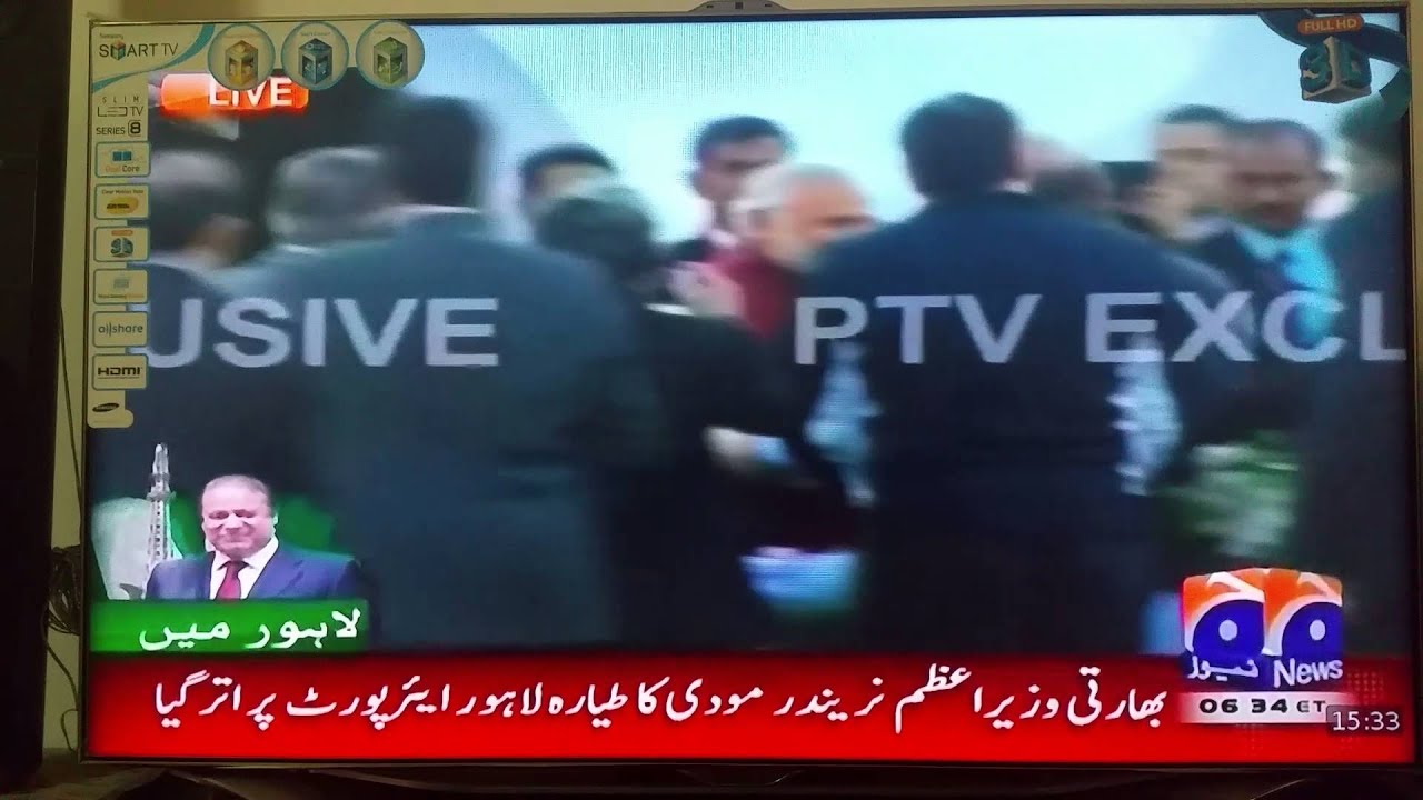 Narendra modi visit to Lahore pakistan live 25-12-2015